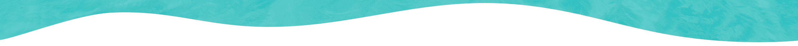 Clear turquoise water with wavy yellow border at the top.