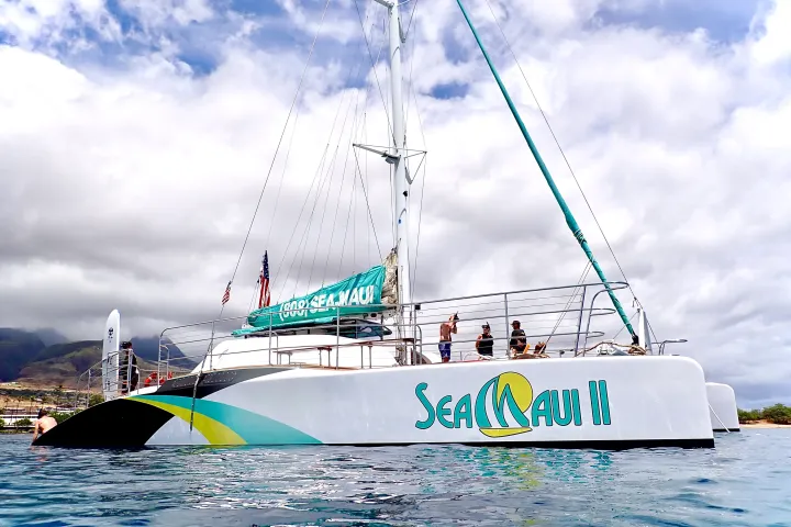 a boat that is floating in the water