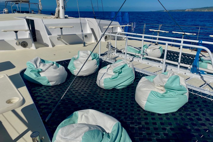 a group of people on a boat